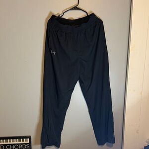 Under Armour Men's Black Drawstring Track Pants